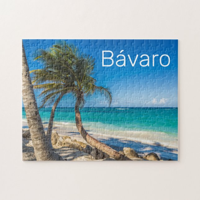 Bavaro Beach Västindien Dominikanska republiken So Pussel (Horisontell)