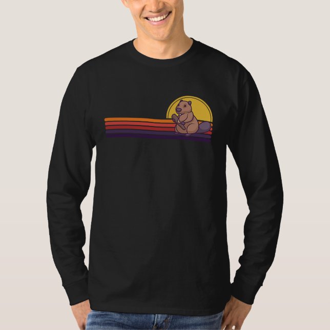 Bäver för bäver 2 t shirt (Framsida)