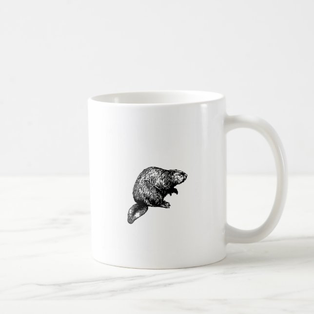 Bäver Kaffemugg (Höger)