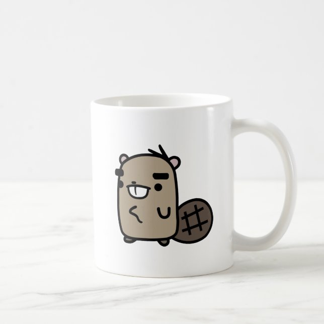 Bäver Kaffemugg (Höger)