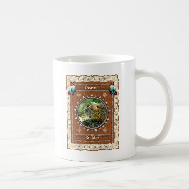 Bäver - mugg för Byggmästareklassikerkaffe (Höger)