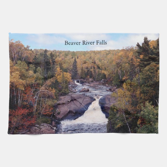 Baver River Falls kökshandduk (Horisontell)