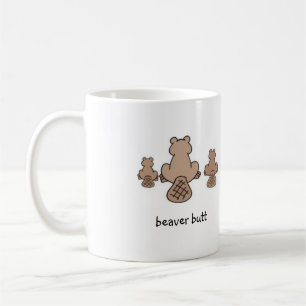 bäverända kaffemugg