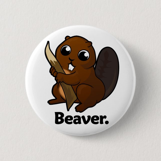 BäverBeaver. Knapp (Framsida)