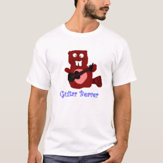 bävergitarr t-shirt