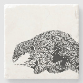 Bäverkustfartyg Underlägg Sten