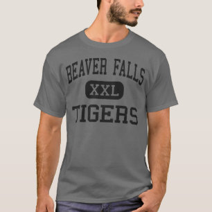 Bävernedgångar - tigrar - område - bävernedgå tee shirt