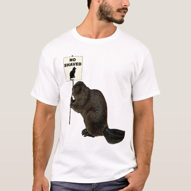 BÄVERPROTEST! T-SHIRT (Framsida)