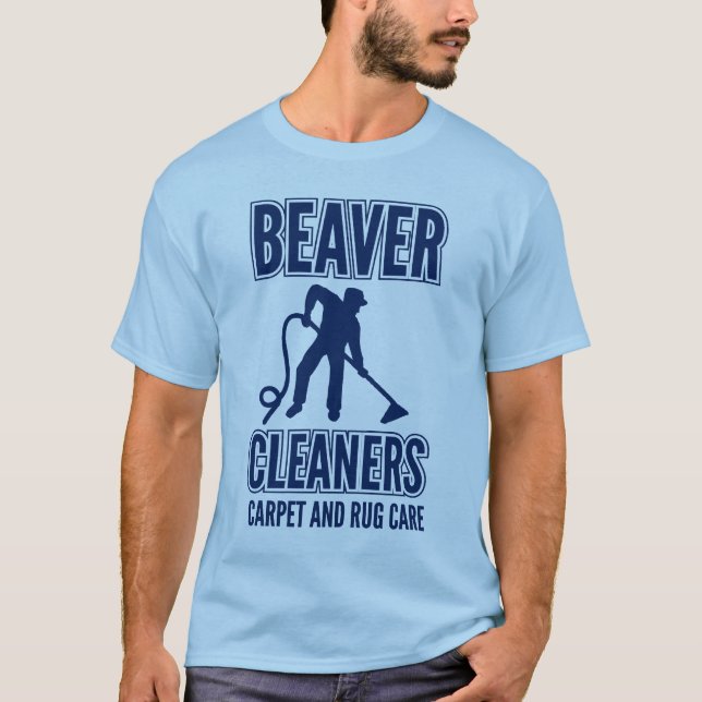 Bäverrengöringsmedel T Shirt (Framsida)