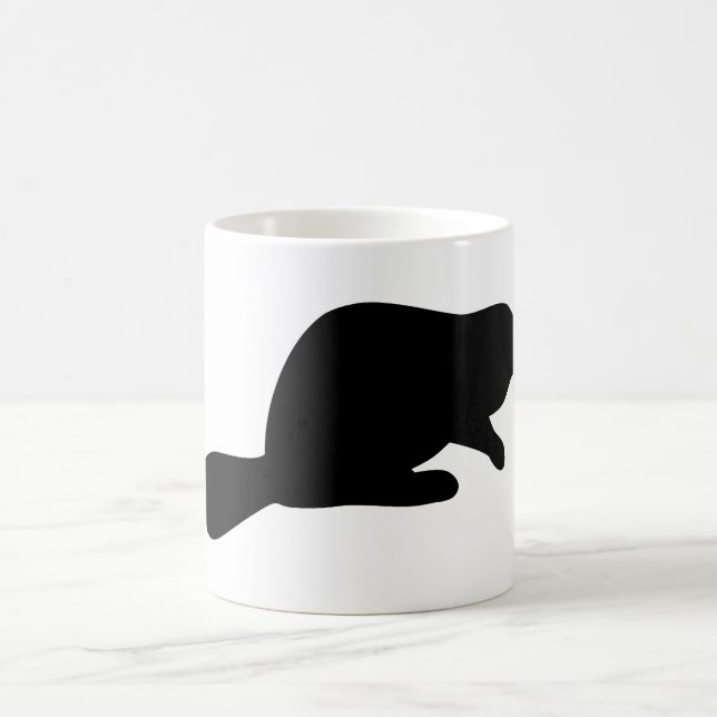 Bäversilhuett Kaffemugg (Center)
