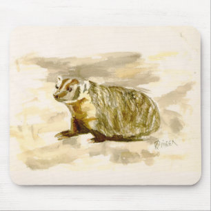 Bäverskinn Mousepad Musmatta