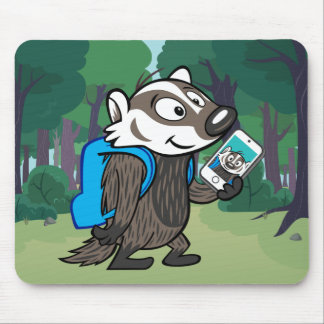 Bäverskinn Selfie för Boomer för Ricky Raccoon | Musmatta