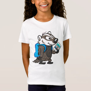 Bäverskinn Selfie för Boomer för Ricky Raccoon  T-shirt