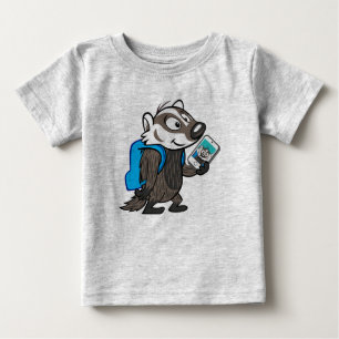 Bäverskinn Selfie för Boomer för Ricky Raccoon T Shirt
