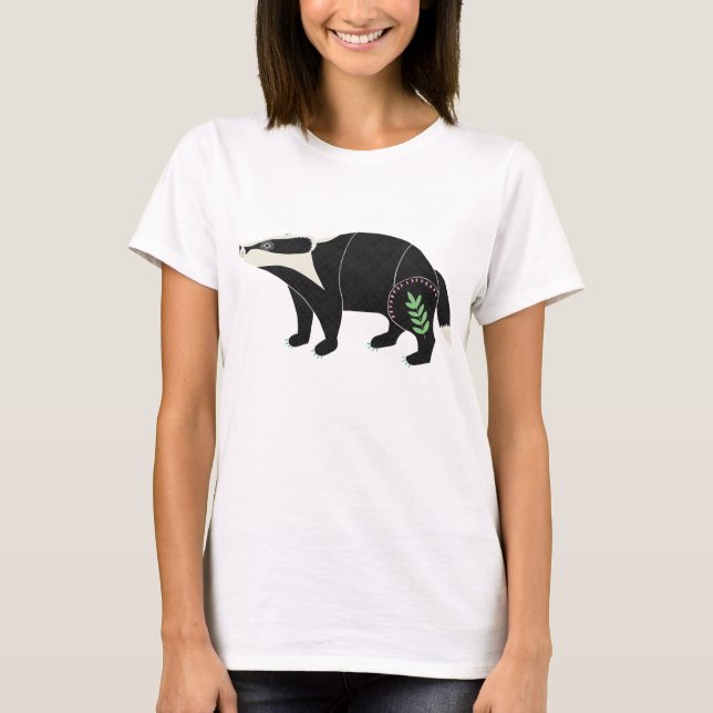 Bäverskinn Tee Shirt (Framsida)