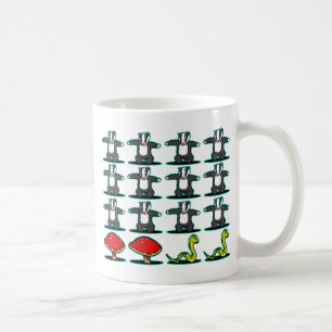 Bäverskinnchampinjonorm Kaffemugg