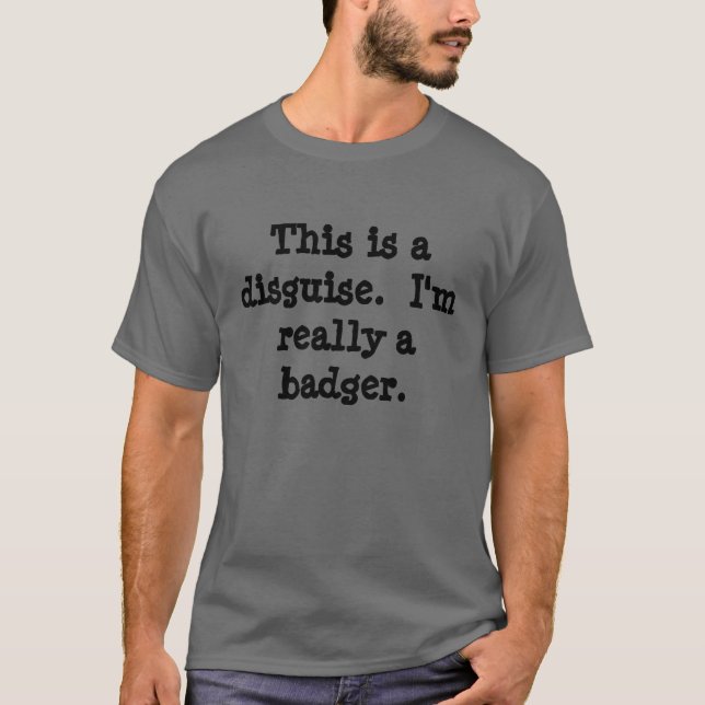 Bäverskinndräkt Tee Shirt (Framsida)