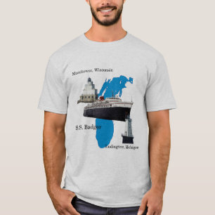 BäverskinnLake Michigan skjorta T Shirt