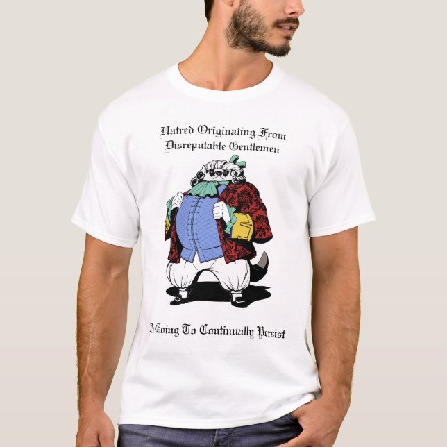 Bäverskinnpolitik Tee Shirt (Framsida)