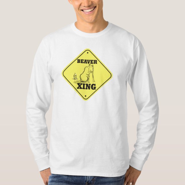 Bävert-skjorta T-shirt (Framsida)