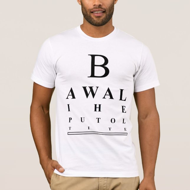Bawal Ihe Tee Shirt (Framsida)