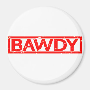Bawdy Frimärke Magnet