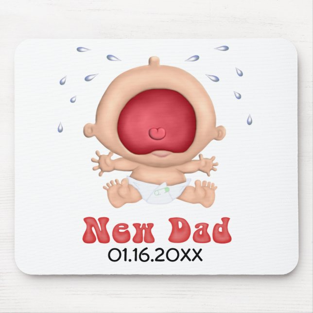 Bawling Baby - Ny pappa - Anpassa Musmatta (Framsidan)