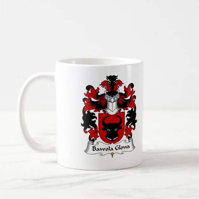 Bawola Glowa familjvapensköld Kaffemugg (Vänster)