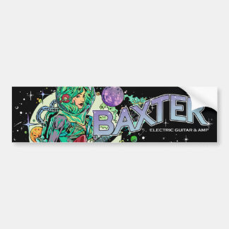 Baxter Cosmonaut Bumper Sticker Bildekal