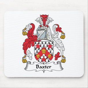 Baxter familjvapensköld musmatta