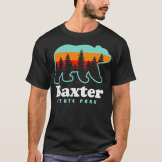 Baxter State Park Bear Maine Camping T Shirt