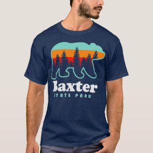 Baxter State Park Bear Maine Camping T Shirt
