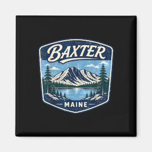 Baxter State Park Maine berg vandring camping Magnet