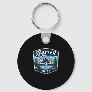 Baxter State Park Maine berg vandring camping Nyckelring