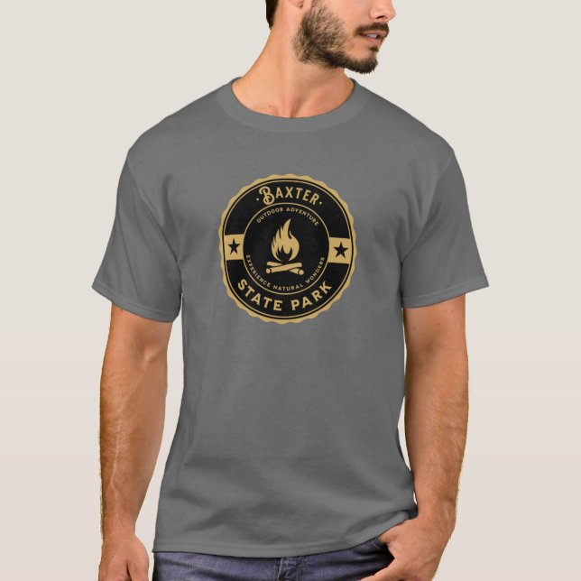 Baxter State Park Maine Boxy T Shirt (Framsida)
