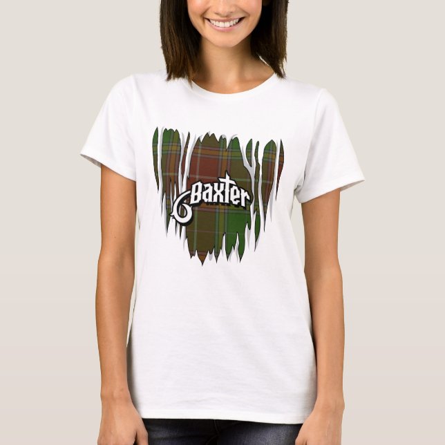 Baxter Tartan T Shirt (Framsida)