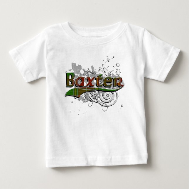 Baxter TartanGrunge Tee Shirt (Framsida)