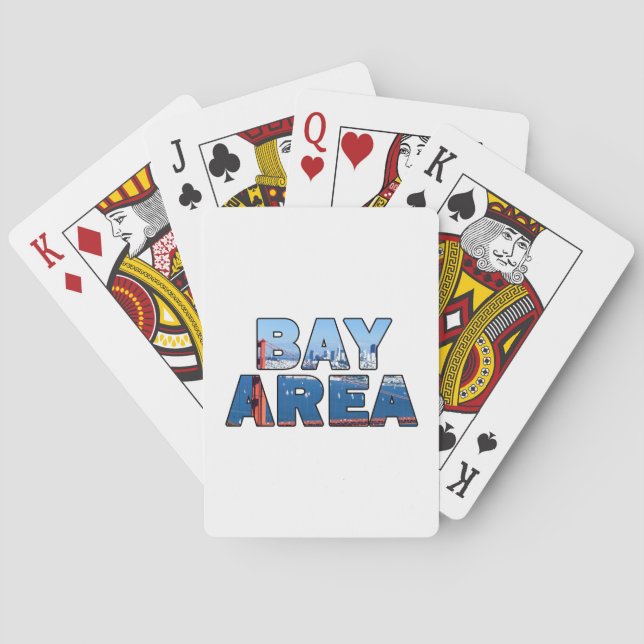 Bay Area California Casinokort (Baksidan)