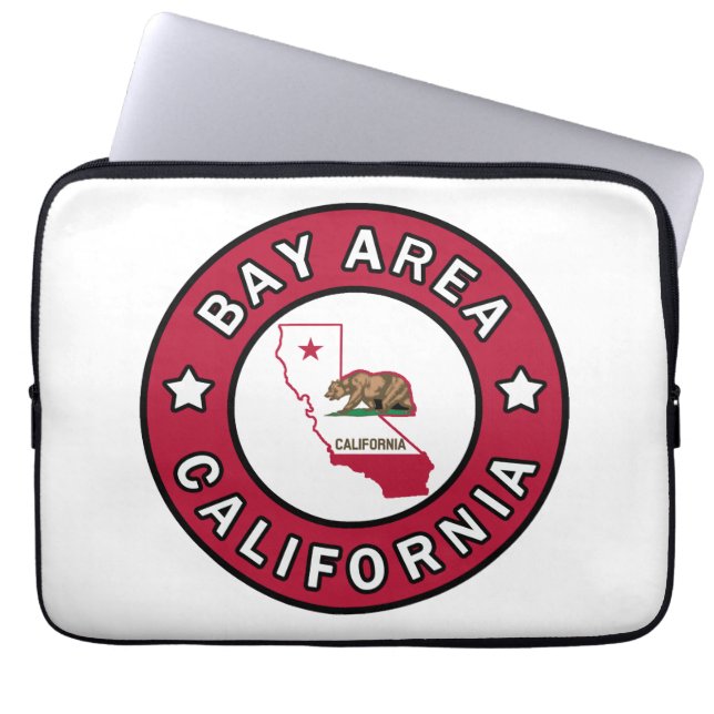 Bay Area California Laptop Sleeve (Framsidan)