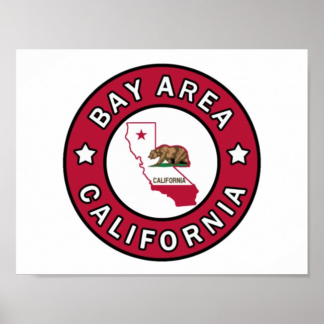 Bay Area California Poster (Framsidan)