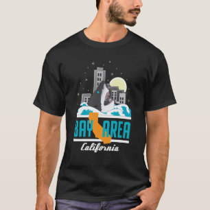Bay Area California Shark City Shirt Design T