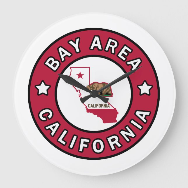 Bay Area California Stor Klocka (Framsida)