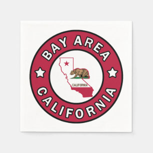 Bay Area Kalifornien Pappersservett
