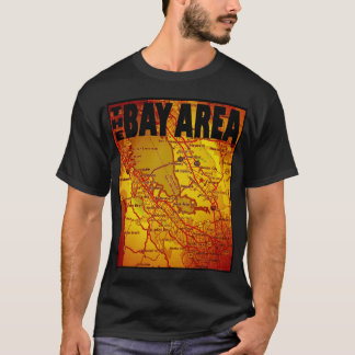 Bay Area Karta T Shirt