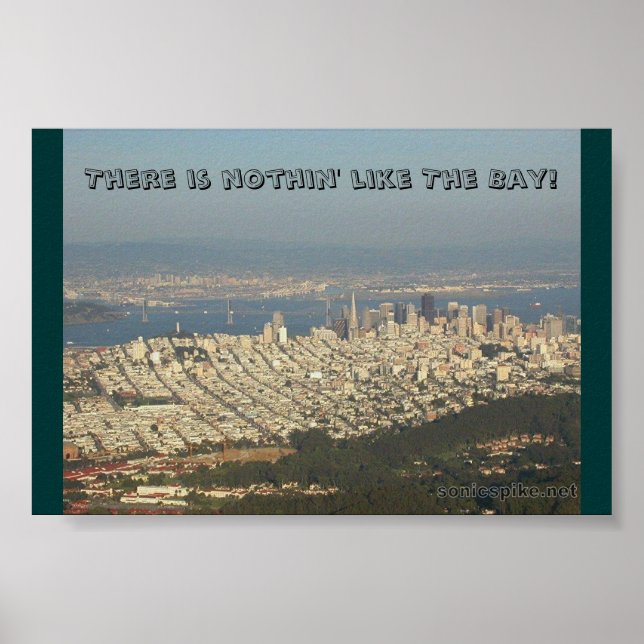 Bay Area Poster (Framsidan)