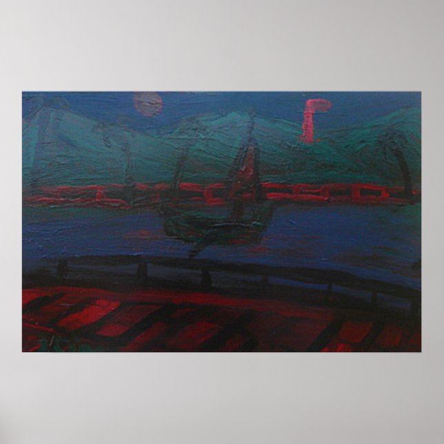 BAY BOAT POSTER (Framsidan)