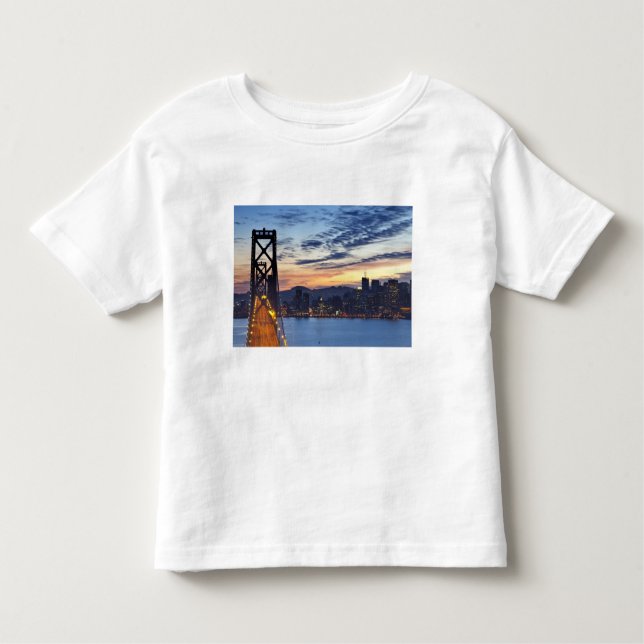 Bay Bridge från Treasure Island Tee Shirt (Framsida)
