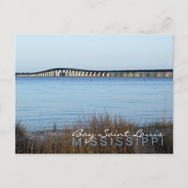 "Bay Bridge" vykort (Framsida)