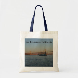 Bay Bridge & Yerba Buena Island #3 Tote Bag Tygkasse