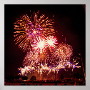 Bay City Fireworks-festival - 2021 Poster